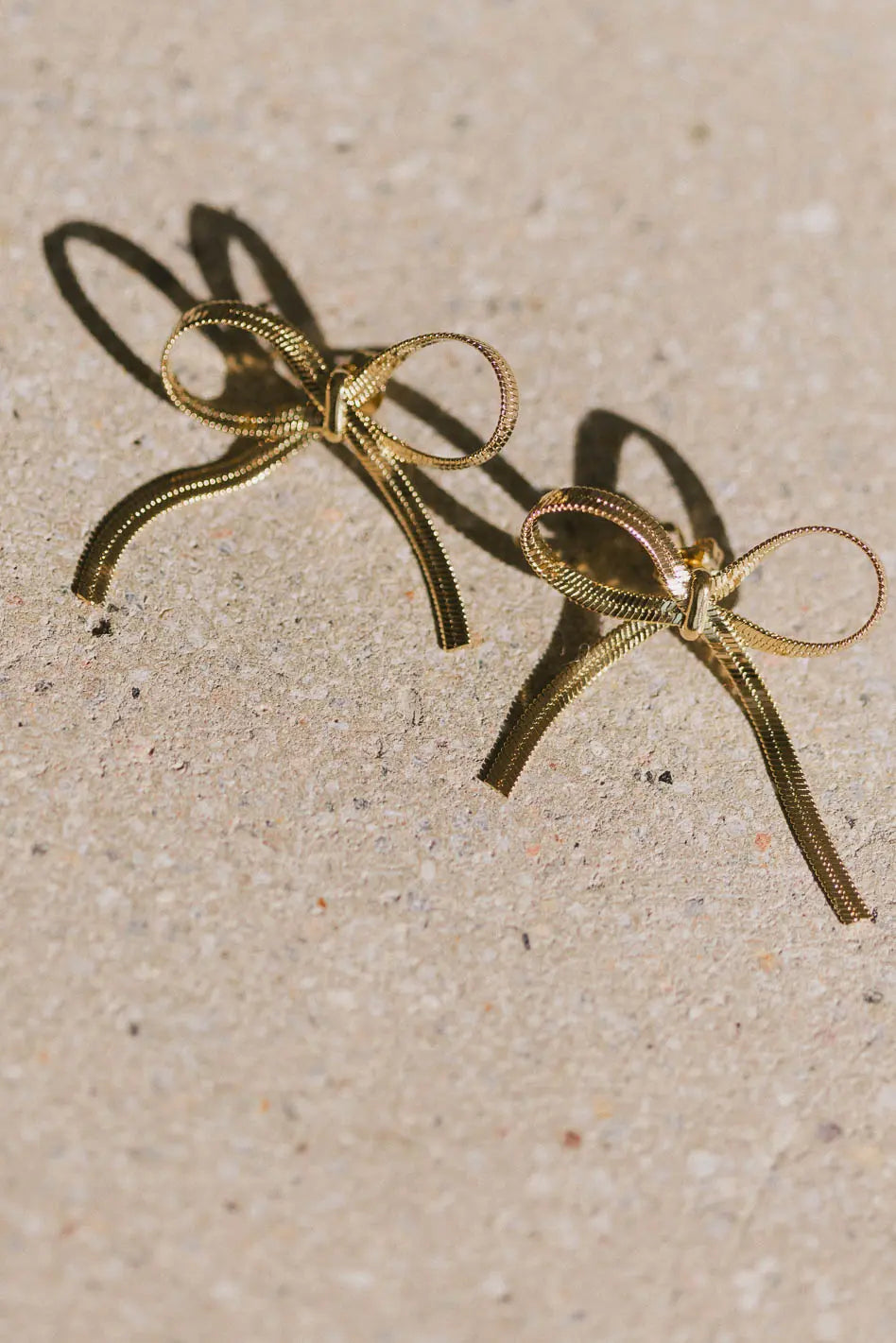 Elegant Alicia Bow Earrings for Women - Dainty Gold Plated Stud Earrings for Daily Wear | Perfect for Parties, Weddings, and Gifts