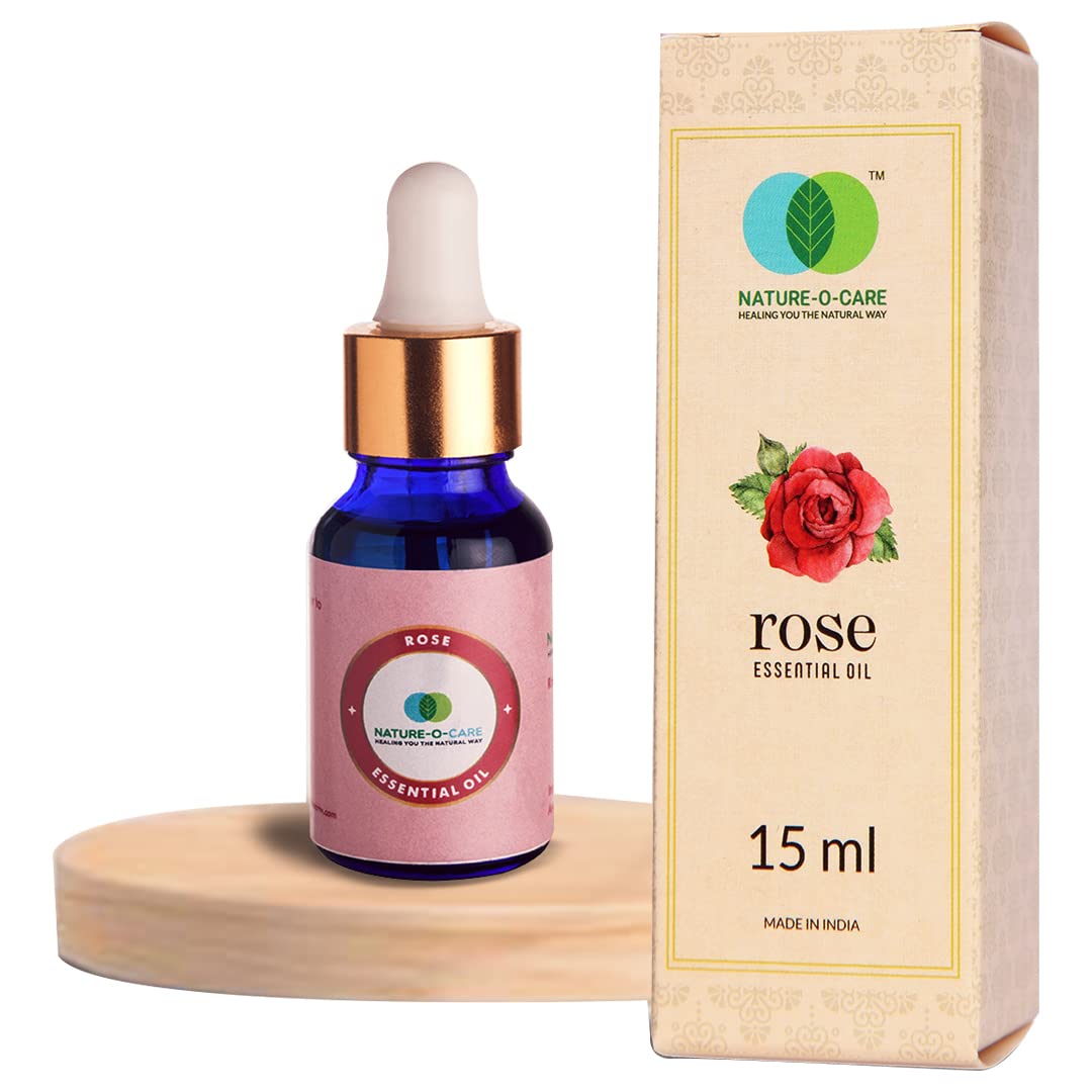NATURE-O-CARE 100% Pure Lavender Essential Oil for Aromatherapy, Relaxation & Stress Relief - Natural Sleep Aid, Skin Care & Home Diffuser Use