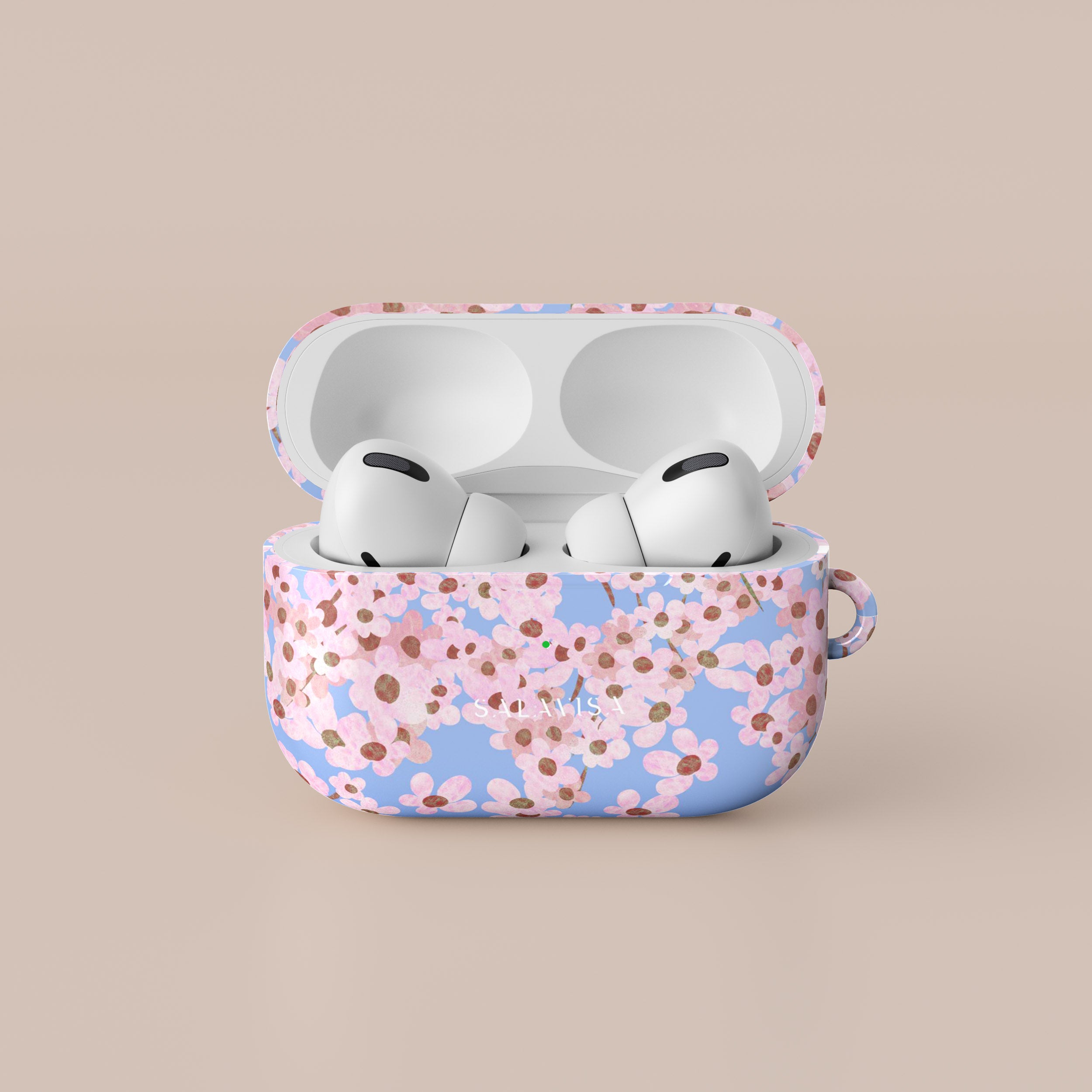 Cute Floral AirPods Case for Summer - Trendy Protective Cover for AirPods 1/2/3 Pro - Perfect for Travel, Workouts & Everyday Use