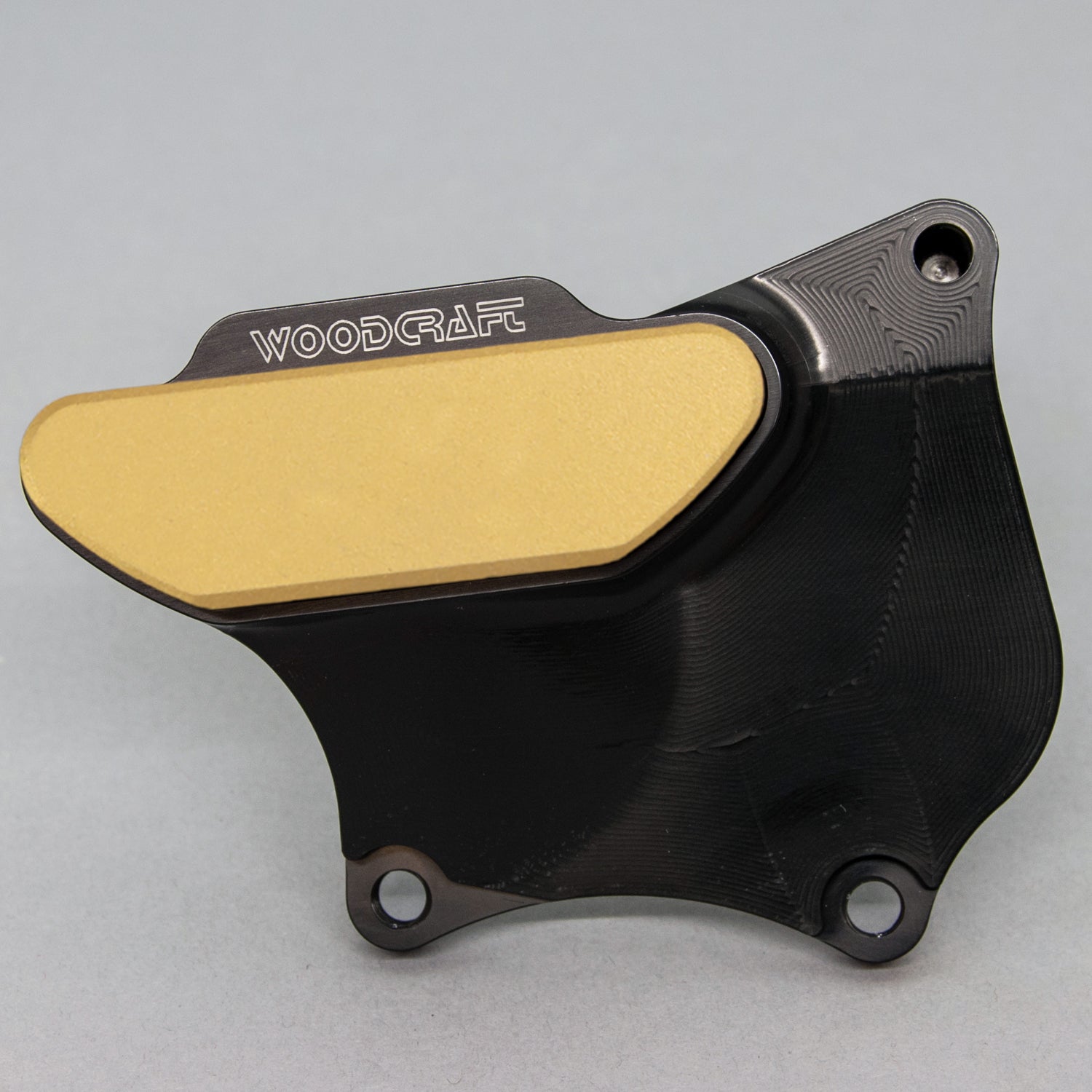 Kawasaki ZX6R ZX636 Right Side Crank Case Cover Protector with Skid Plate - Engine Guard for Off-Road & Street Riding - Motorcycle Accessory
