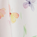 Vintage 1950s Hot Pink & White Butterfly Print Swing Skirt - Retro 50s Style A-Line Skirt for Women | Perfect for Swing Dancing, Rockabilly Outfits & Vintage Fashion Shows