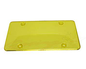 2-Pack Convex License Plate Covers - Anti-Glare & Durable License Plate Shields for Cars, Trucks & SUVs - Perfect for Night Driving & Privacy Protection