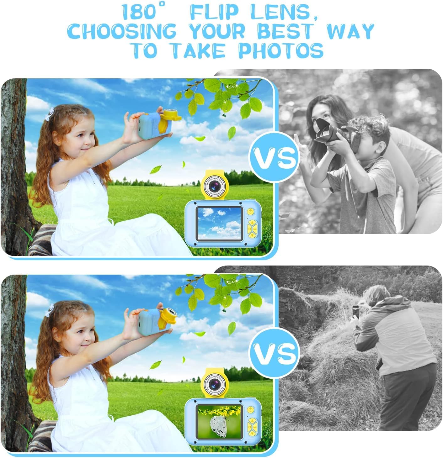 ARNSSIEN Kids Digital Camera with 2.4