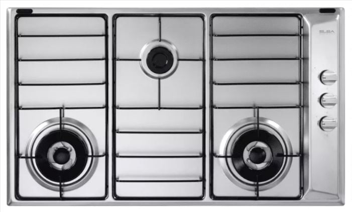 Elba EHS 935D1 SB 90cm Built-In Stainless Steel Gas Hob with 4 Burners - EHS935D1 SB - Perfect for Modern Kitchens & Professional Cooking