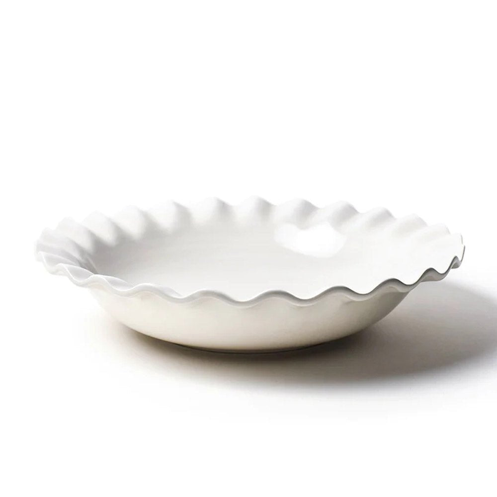 Coton Colors Signature Ruffle Best Bowl - Elegant Ceramic Serving Bowl for Soups, Salads & Desserts | Perfect for Dinner Parties, Holiday Gatherings & Home Decor
