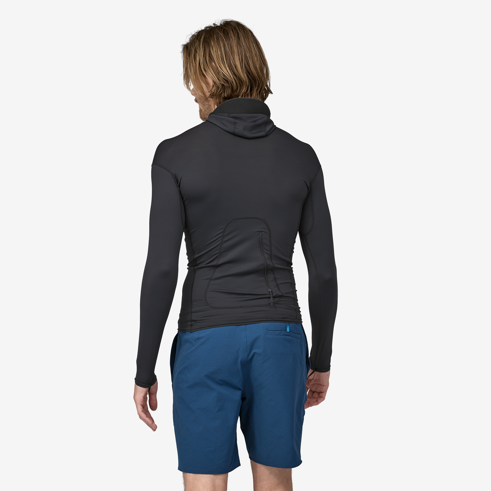 Men's RØ® Surf Hoody - Lightweight Waterproof Windbreaker Jacket for Surfing, Hiking & Outdoor Activities