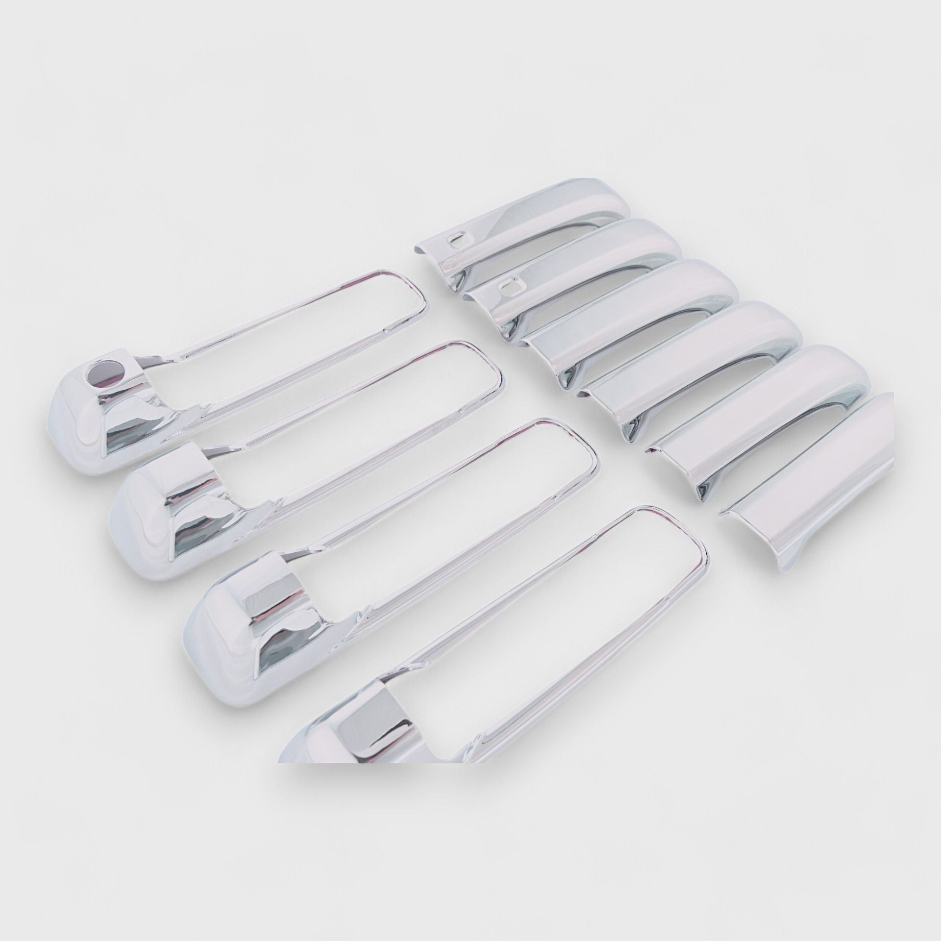 Smart Chrome Door Handle Cover with/without Smart Key - DH275 | Secure & Stylish Upgrade for Home & Office Doors