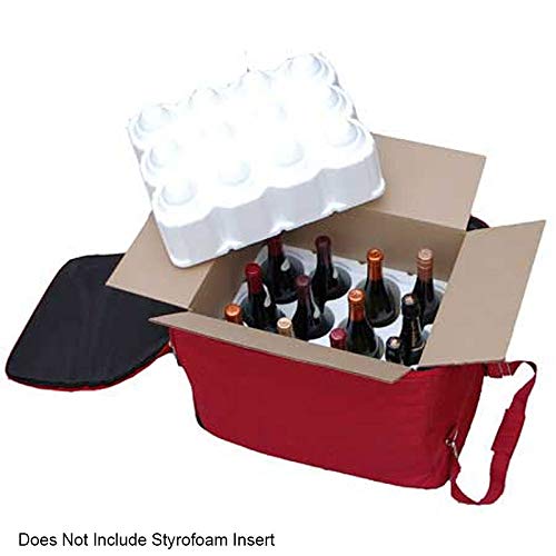 Premium Wine Check Carrier Bag - Durable & Stylish Wine Transport for Travel, Gifts & Parties | WINECHECK 3252 | Perfect for Air Travel, Picnics & Special Occasions