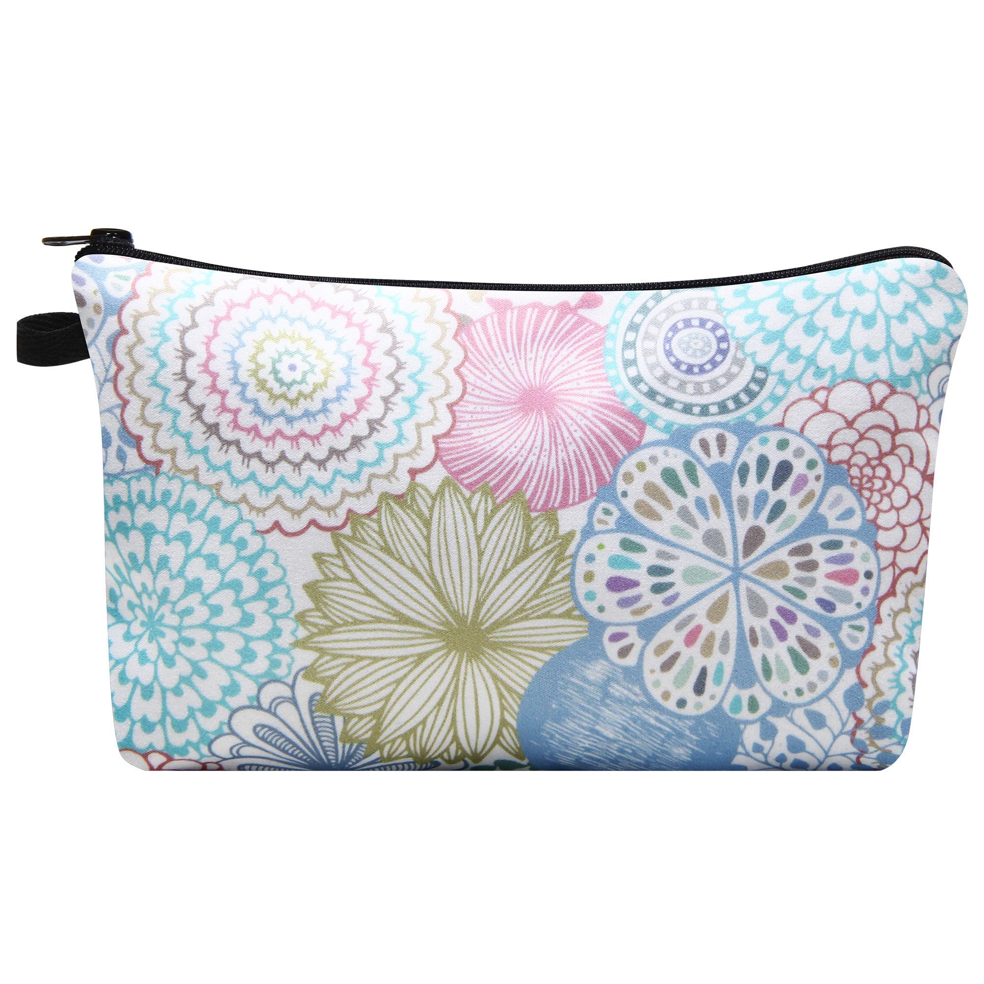 Waterproof Travel Makeup Bag for Women - Portable Cosmetic Pouch & Toiletry Organizer | Perfect for Purse, Gym, Vacation & Daily Essentials Storage