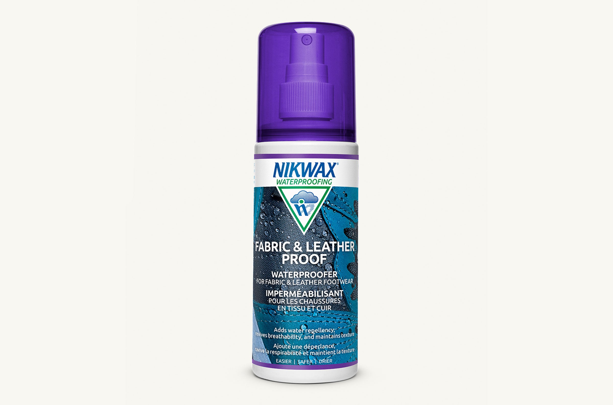 Nikwax Fabric & Leather Proof Spray - Waterproofing & Stain Protection for Jackets, Shoes & Bags - Ideal for Outdoor Gear & Travel Accessories