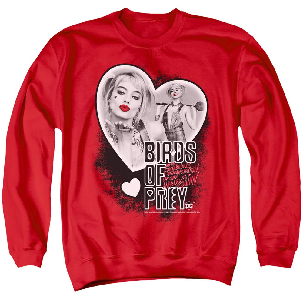 Birds of Prey Harley Quinn Unisex Crewneck Sweatshirt for Men & Women | Casual Streetwear & Cosplay Outfit