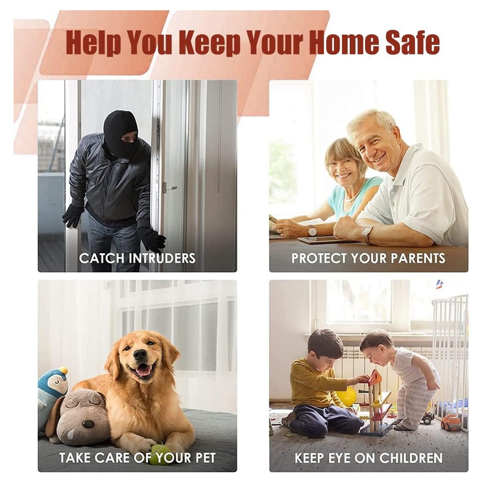 Spy Camera WiFi Hidden Camera - Wireless Mini Security Camera 1080p HD with Night Vision & Motion Detection - USB Plug Nanny Cam for Home, Pet & Office Surveillance - Indoor Monitoring Solution