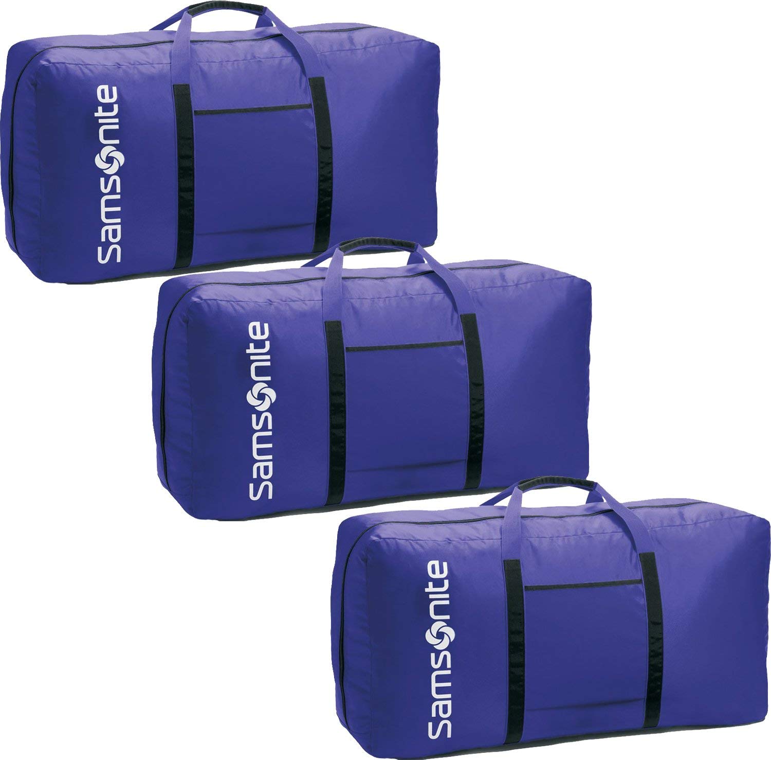 Samsonite Tote-a-ton 33 Inch Durable Duffle Luggage Set (3-Pack, Purple) - Perfect for Travel, Gym & Sports Gear Storage | Carry-On & Check-In Friendly