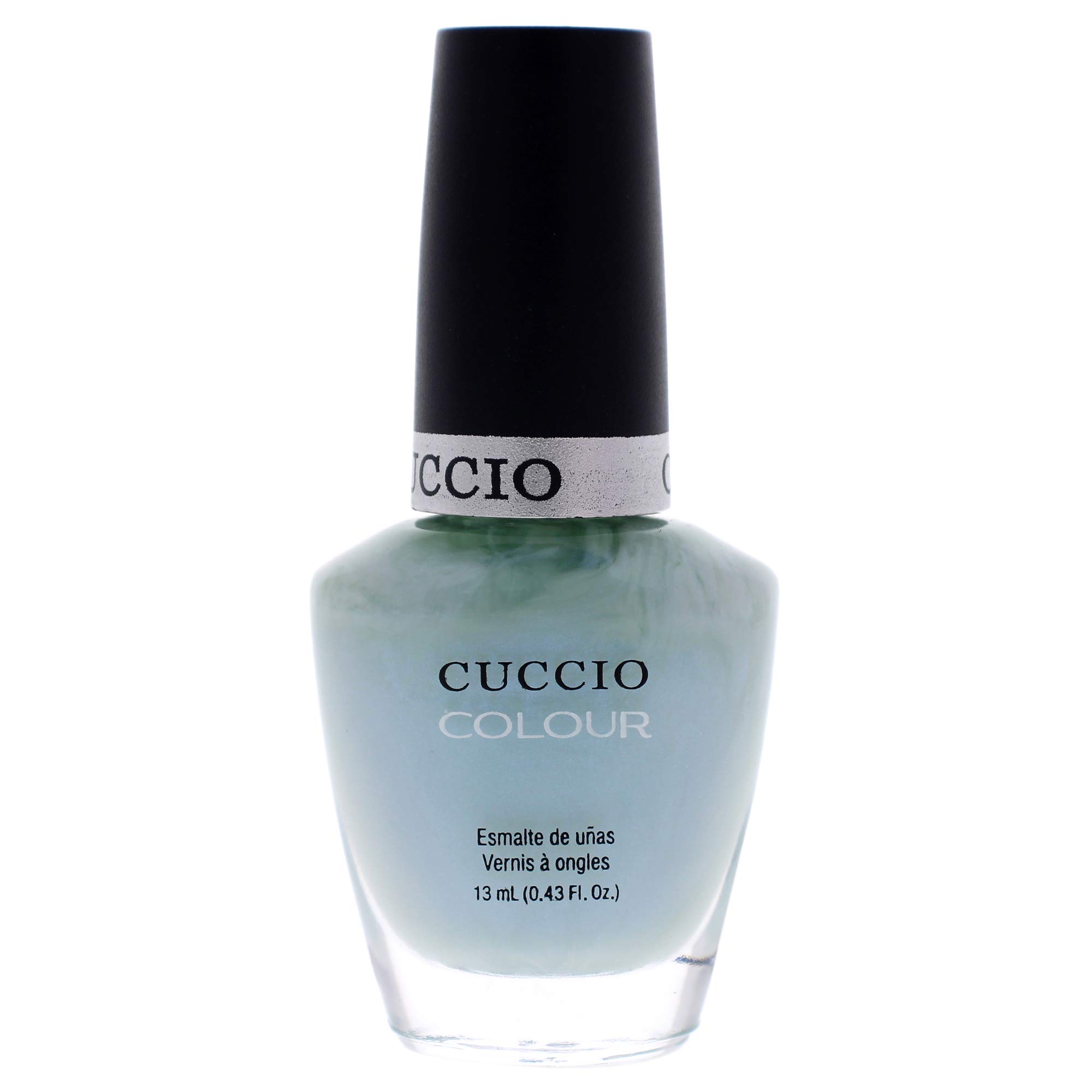 Cuccio Color Nail Polish - Meet Me In Mykonos Shade - 0.43oz Long Lasting Nail Paint for Women - Perfect for Summer Vacations & Beach Getaways