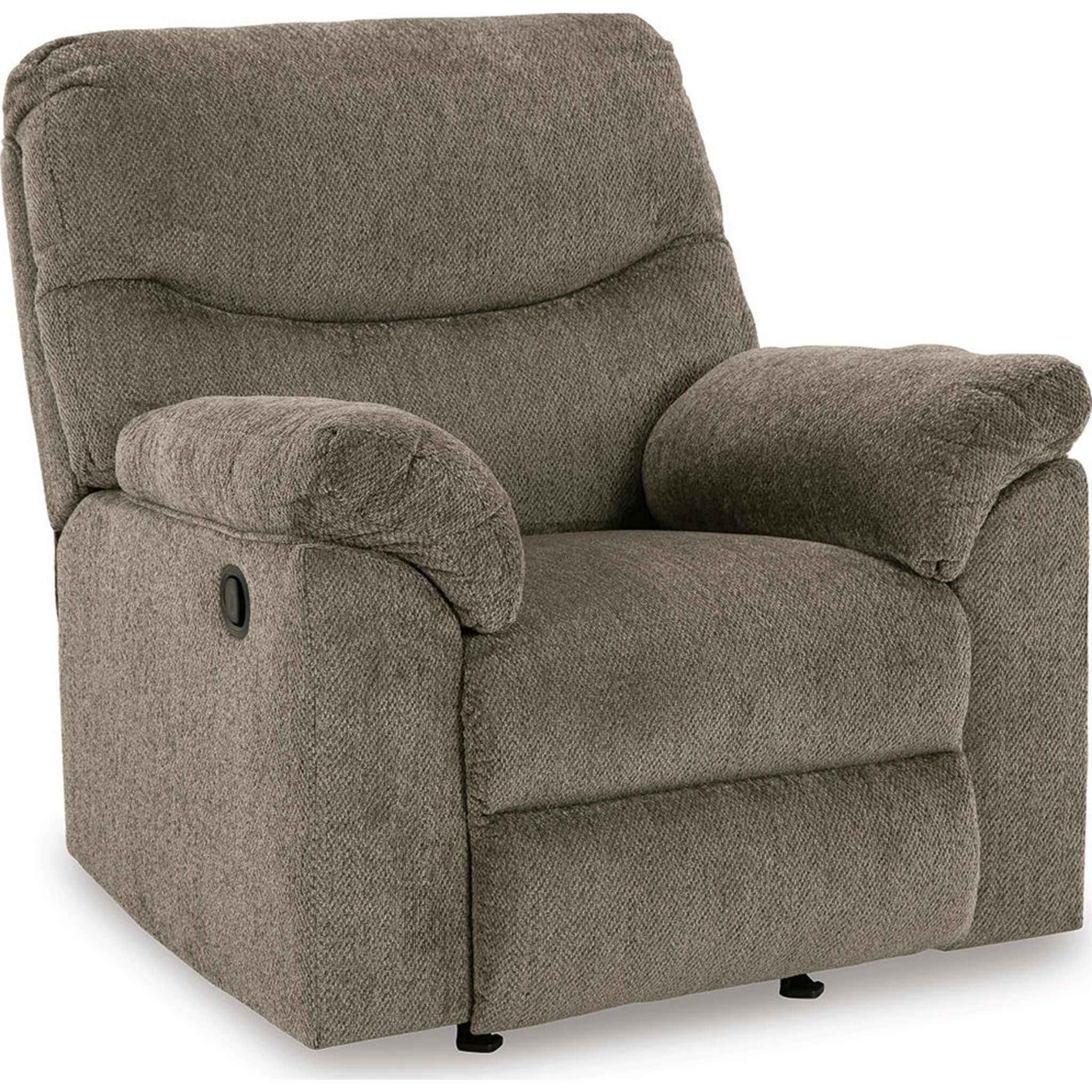 Alphons Rocker Recliner Chair - Soft Putty Upholstery, Ergonomic Design for Living Room, Nursery & Relaxation | Comfortable Rocking & Reclining Chair for Adults, Perfect for Nursing, Reading & Lounging