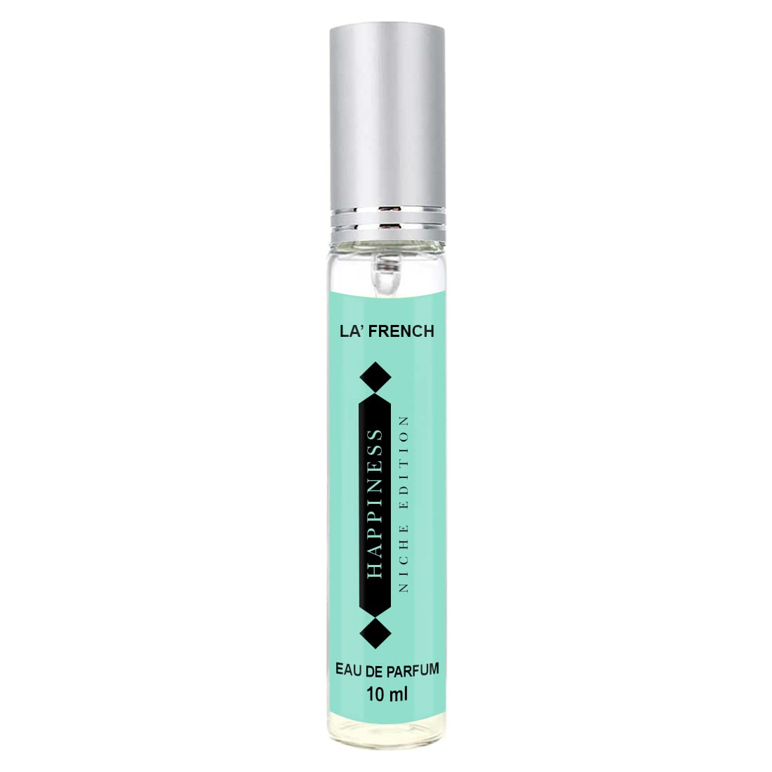 Premium Luxury Long-Lasting Eau De Parfum for Men & Women - Fresh Fragrance Travel Size (10ml) | Perfect for Daily Wear, Office & Romantic Dates | La French Happiness Perfume