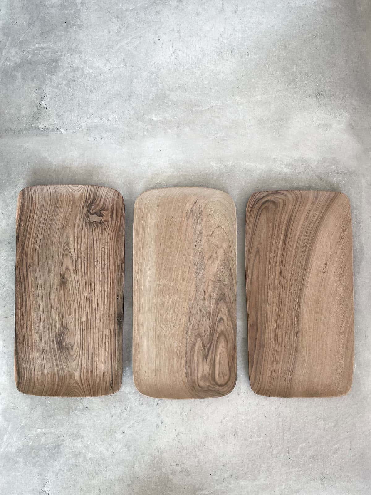 Premium Walnut Wood Serving Tray - Handcrafted Rustic Wooden Tray for Coffee, Tea, Breakfast in Bed, Home Decor & Gift Ideas - Perfect for Entertaining, Dining, and Kitchen Organization