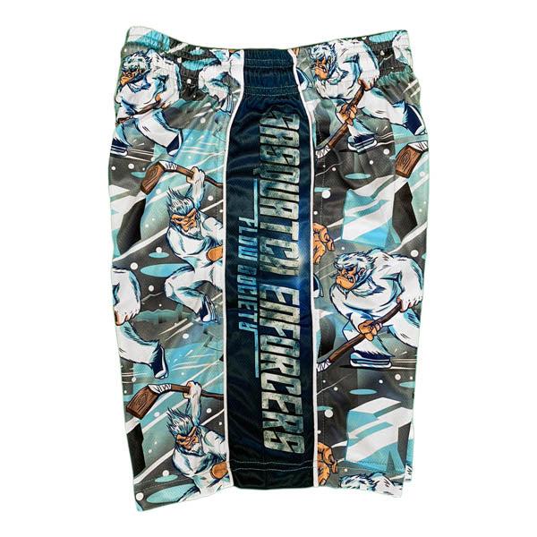 Boys Sasquatch Enforcers Shorts - Comfortable Athletic Shorts for Active Kids - Perfect for Sports, Playground & Outdoor Activities