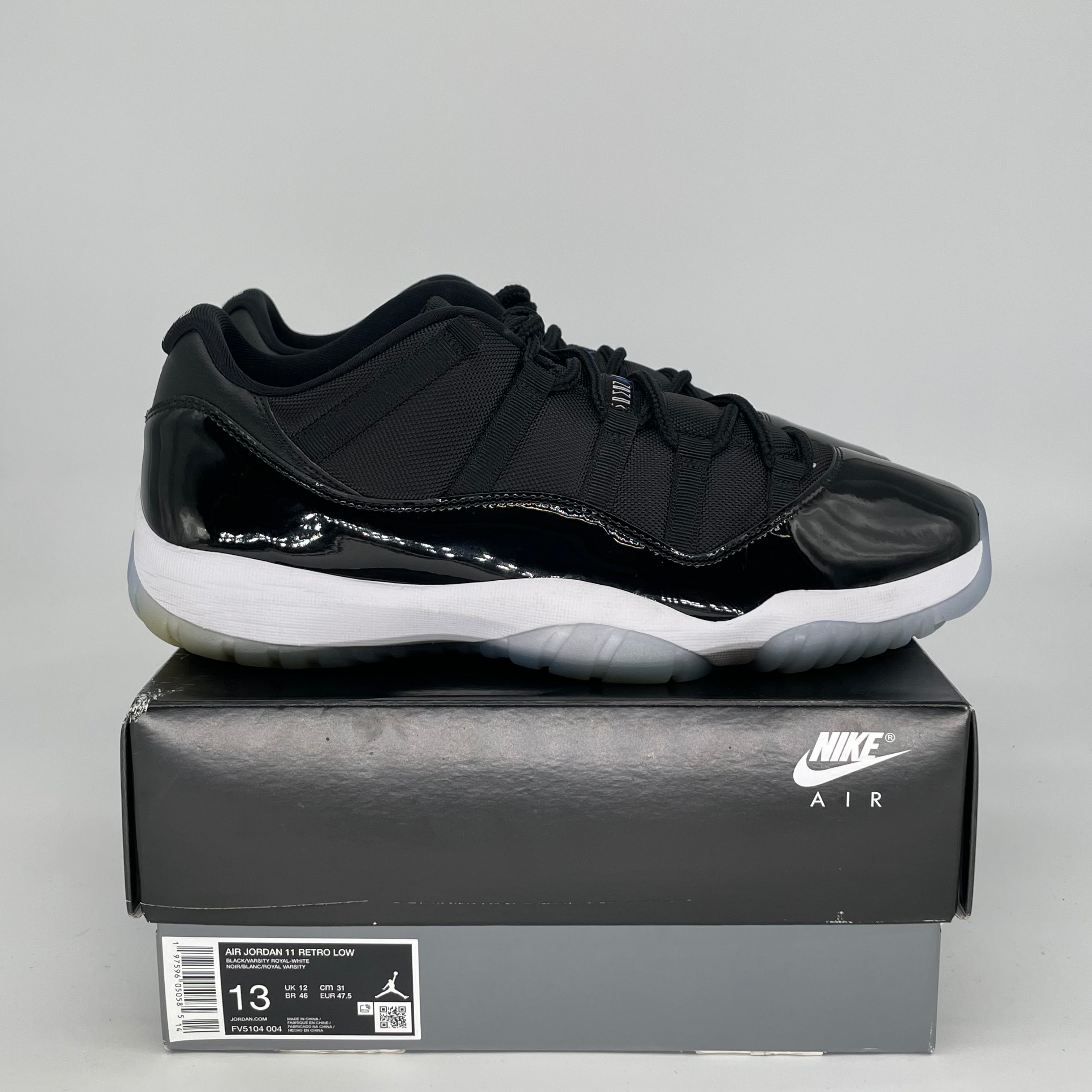 AIR JORDAN 11 LOW SPACE JAM Men's Basketball Shoes - Size 13 (FV5104-004) | Retro Sneakers for Casual Wear, Street Style & Basketball Games