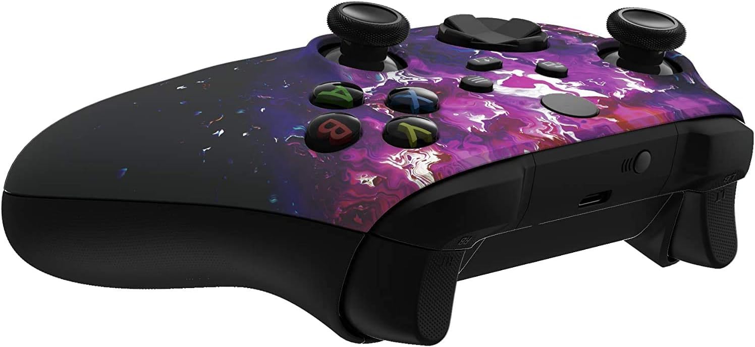 Custom Modded Purple Lava Xbox Controller - Optimized for All Shooter Games, Perfect for Competitive Gaming & FPS Enthusiasts