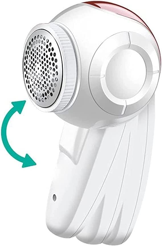 USB Rechargeable Fabric Shaver & Lint Remover for Clothes - Gentle on Delicates, Perfect for Sweaters, Coats & Upholstery - Say Goodbye to Pilling & Fuzz!
