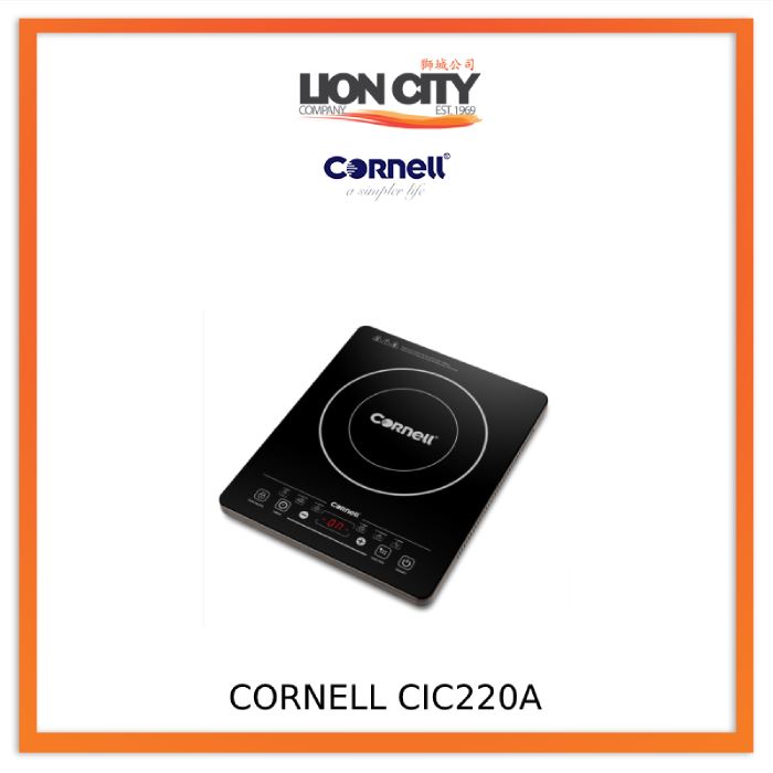 Cornell 2000W Induction Cooktop CIC220A - Fast Heating, Energy Efficient, Portable Electric Stove for Home, Kitchen, Camping & Dorm Cooking