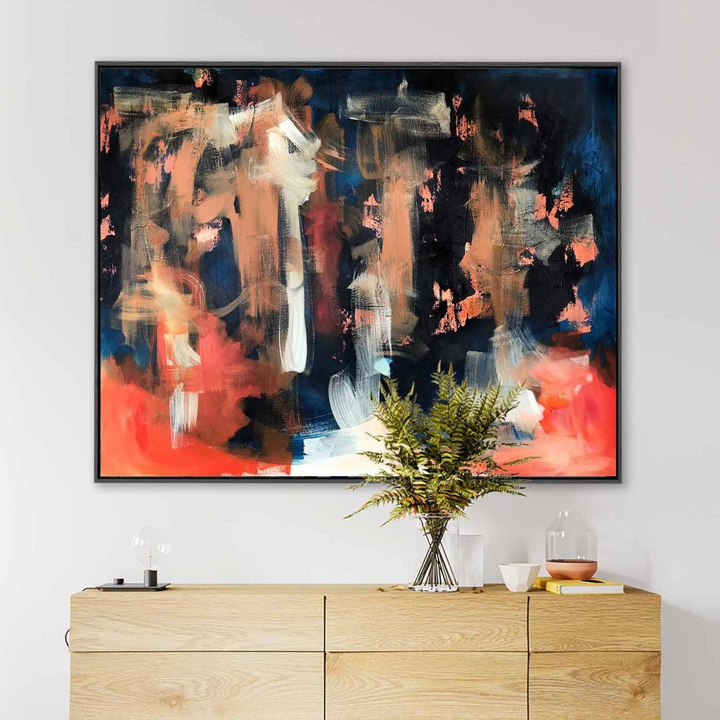 The Untold Story 1 Original Hand-Painted Canvas Art - Unique Wall Decor for Living Room, Bedroom & Office