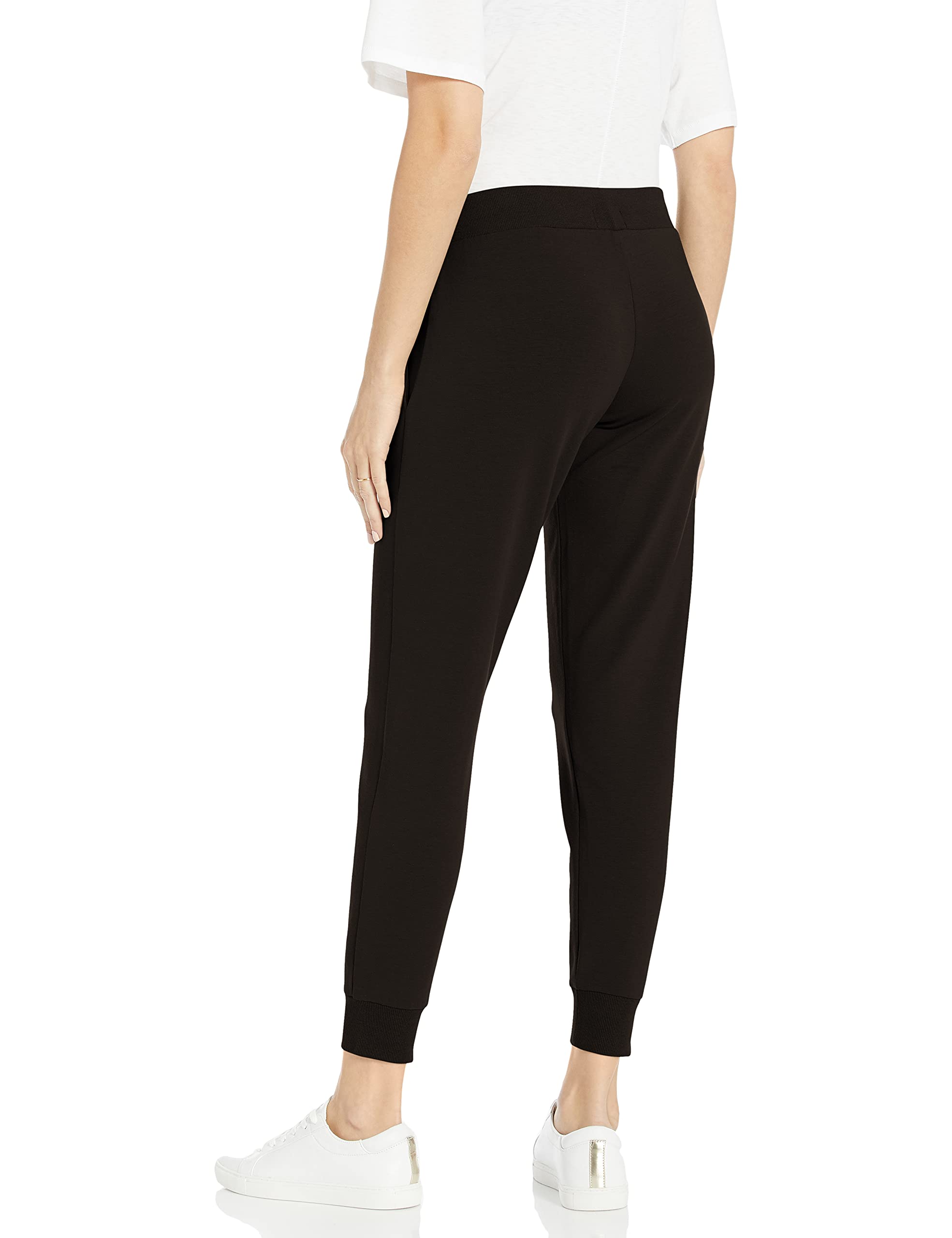 The Drop Women's Grace Supersoft Stretch Rib-Cuff Jogger Pants - Comfortable Lounge & Workout Pants for Yoga, Running, and Casual Wear