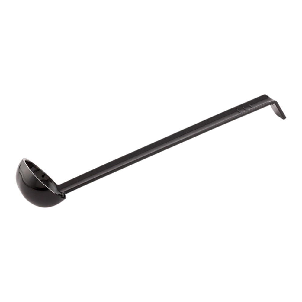 1 oz Black Plastic Sauce Ladle - BPA Free, Dishwasher Safe - Perfect for Restaurants, Catering & Home Kitchen Use - 1 Count Box (Pack of 13)