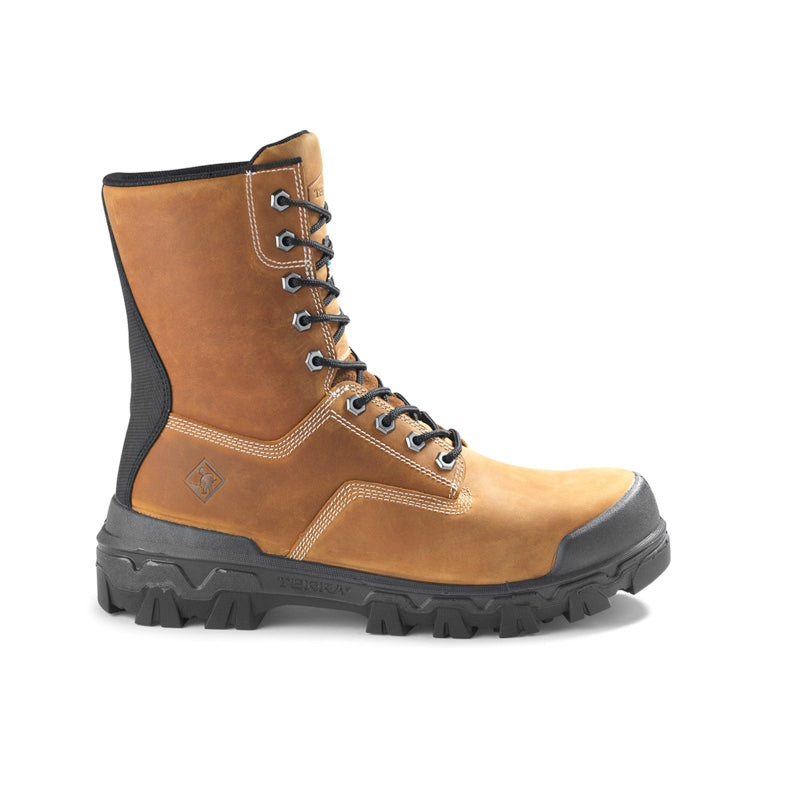 Terra Sentry 2020 Men's 8 Composite Toe Work Boots - Safety Shoes with Bumper Toe TR0A4NQ9FWE, Brown - Ideal for Construction, Warehouse & Industrial Work