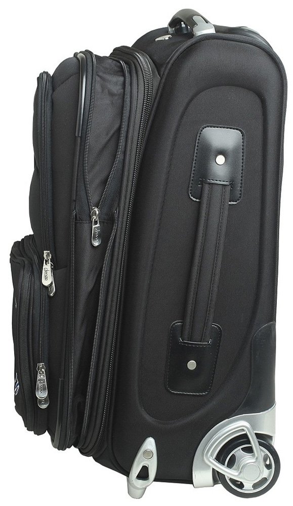 Portland Trail Blazers NBA Team 21-Inch Carry-On Luggage - Lightweight Spinner Suitcase for Travel, Business Trips & Weekend Getaways