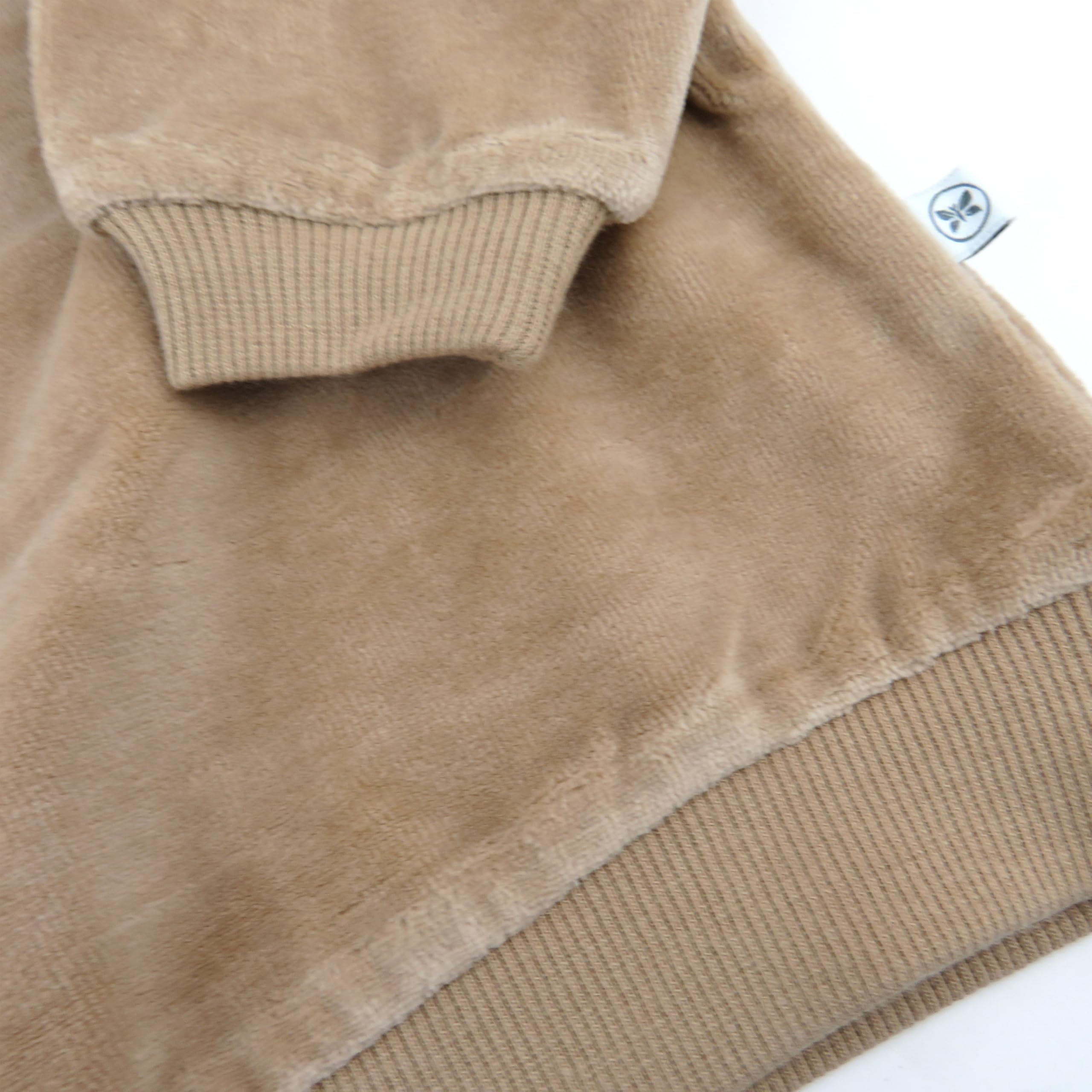 HONESTBABY Velour Pullover Hoodie & Zip Front Sweatshirt with Jogger Sweatpants Set - Cozy Outfit for Toddlers, Baby Boys & Girls - Perfect for Playdates, Outings & Family Photos