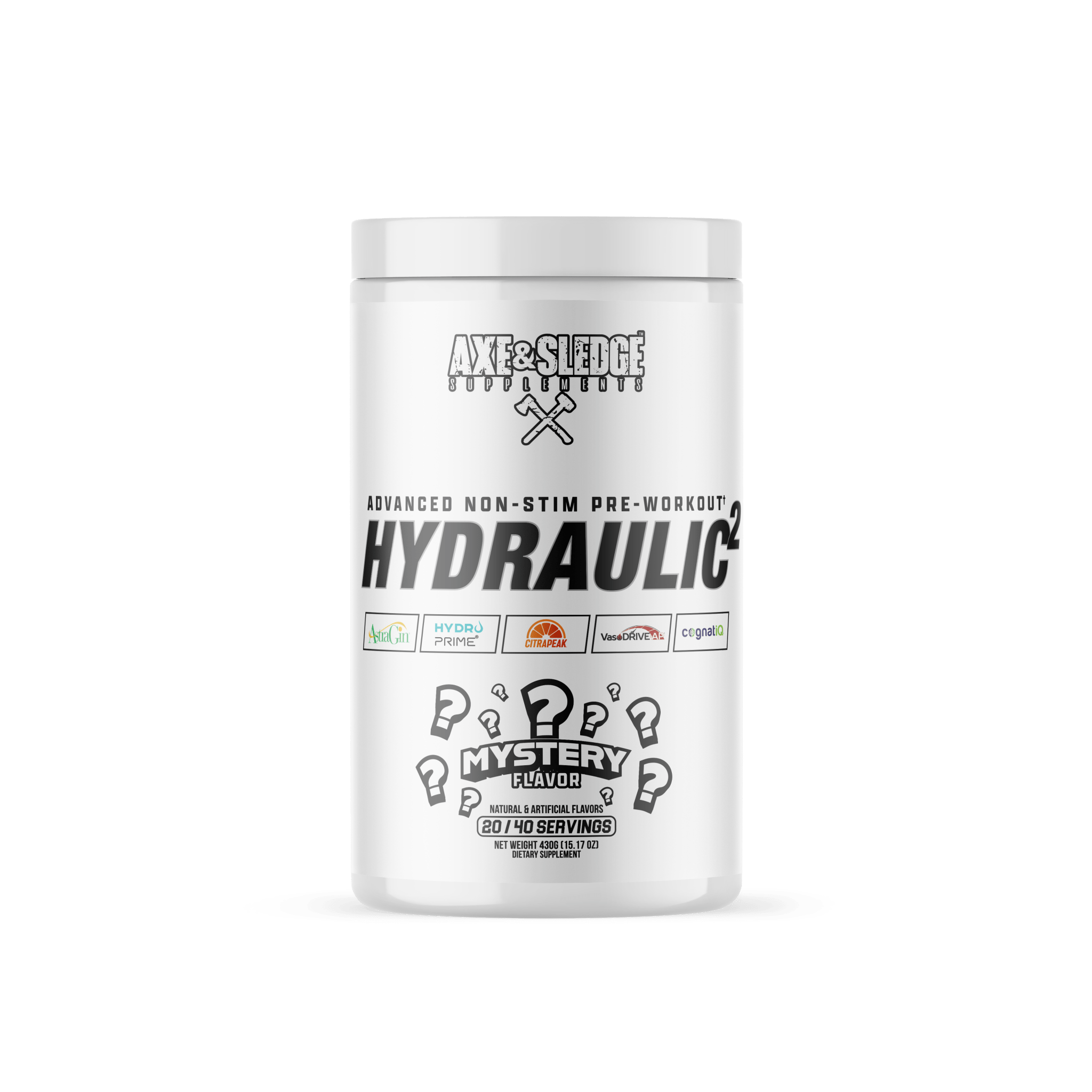 Axe & Sledge Hydraulic V2 Non-Stimulant Pre-Workout Supplement - Boost Energy & Endurance for Gym & Fitness Training