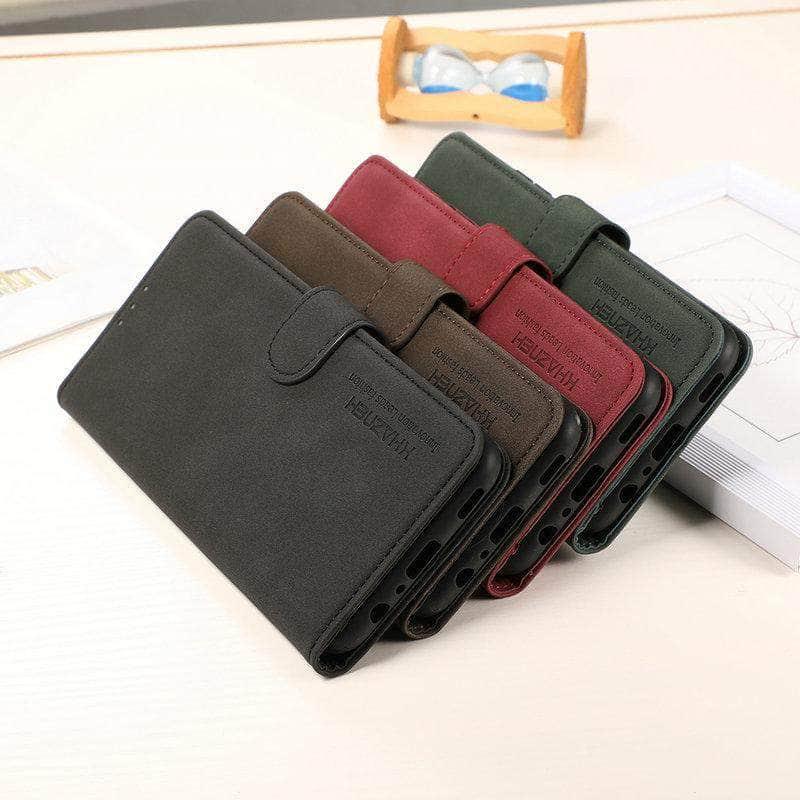 Samsung Galaxy A32 5G Leather Flip Case with 360 Protection - Premium Phone Cover for Daily Use, Business & Travel