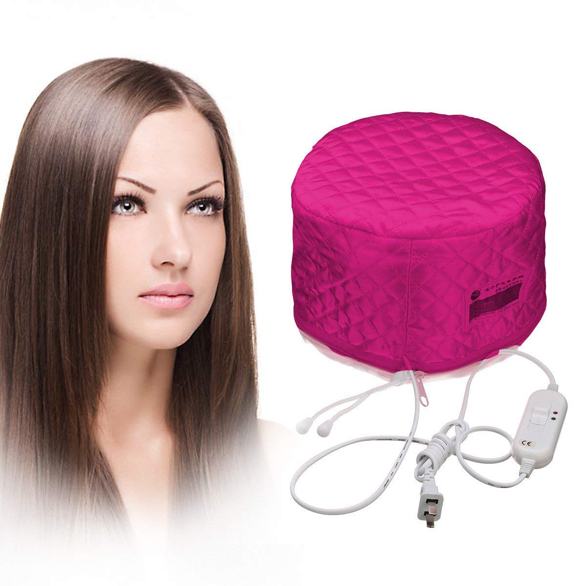 MOBDESK Professional Hair Spa Cap with Thermal Steamer for Deep Conditioning Treatment - Nourishing & Hydrating Hair Care Hat for Salon & Home Use