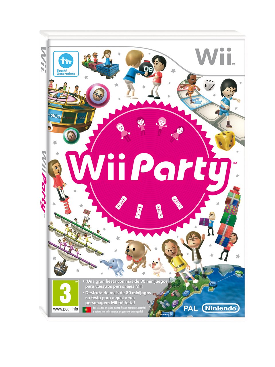 Nintendo Wii Party Game - Multiplayer Family Fun for Game Nights & Social Gatherings