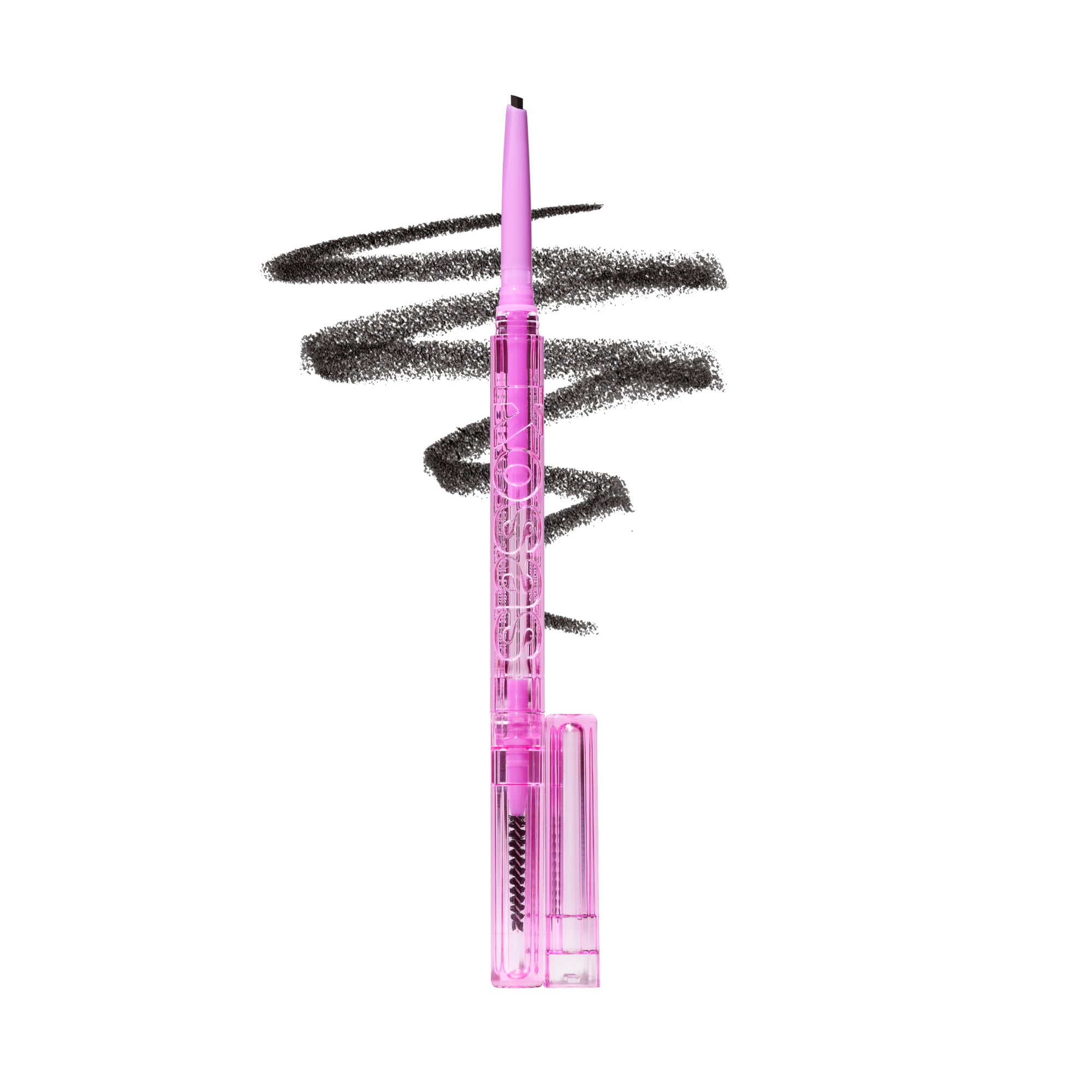 Brow Pop Dual Action Defining Pencil - Waterproof Eyebrow Pencil with Spoolie Brush for Natural Looking Brows - Perfect for Daily Makeup, Salon Use & On-The-Go Touch Ups