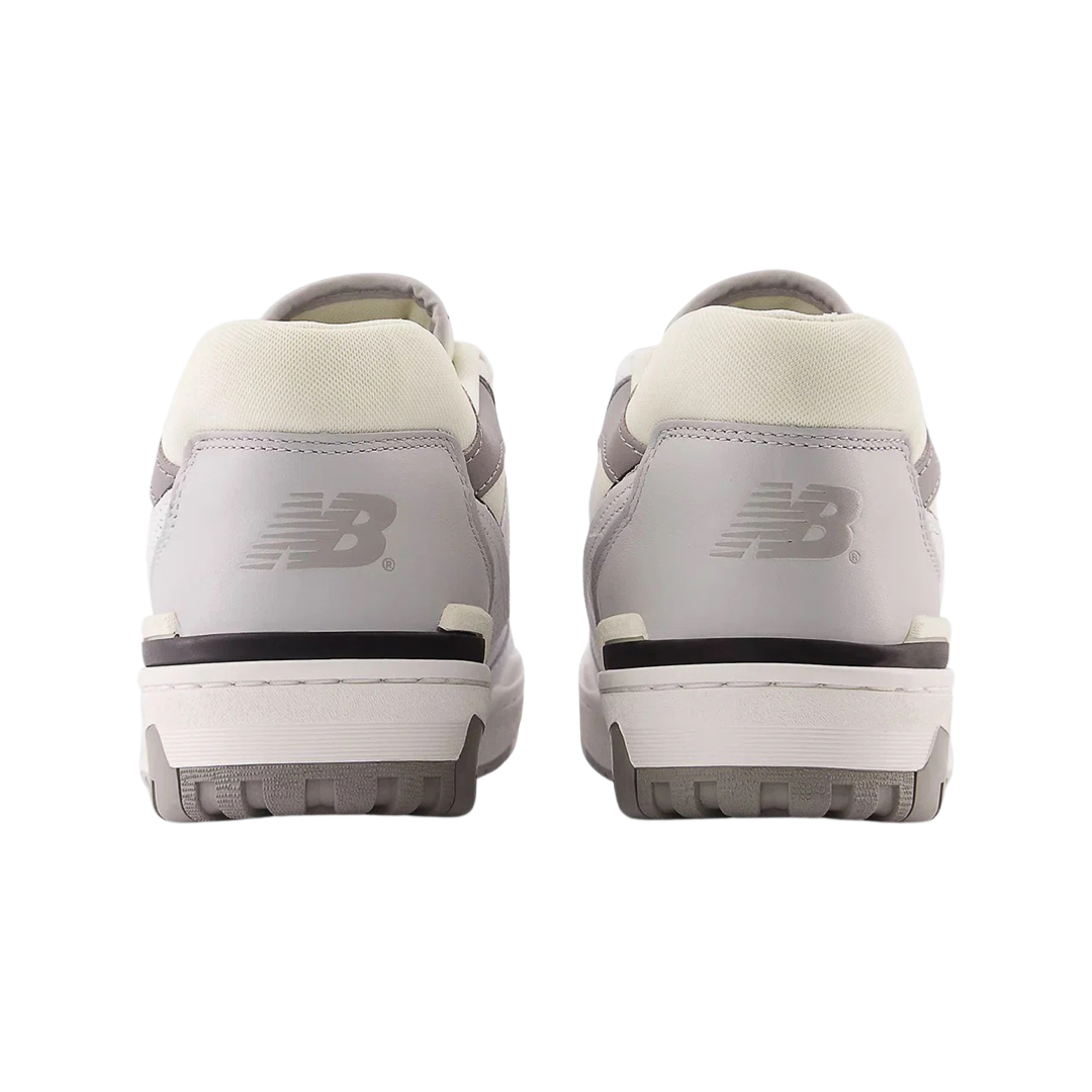 New Balance 550 Salt and Pepper Sneakers - Men's & Women's Casual Shoes for Walking, Running & Everyday Wear - Retro Basketball Style Comfort Sneakers for Street Fashion & Gym Workouts