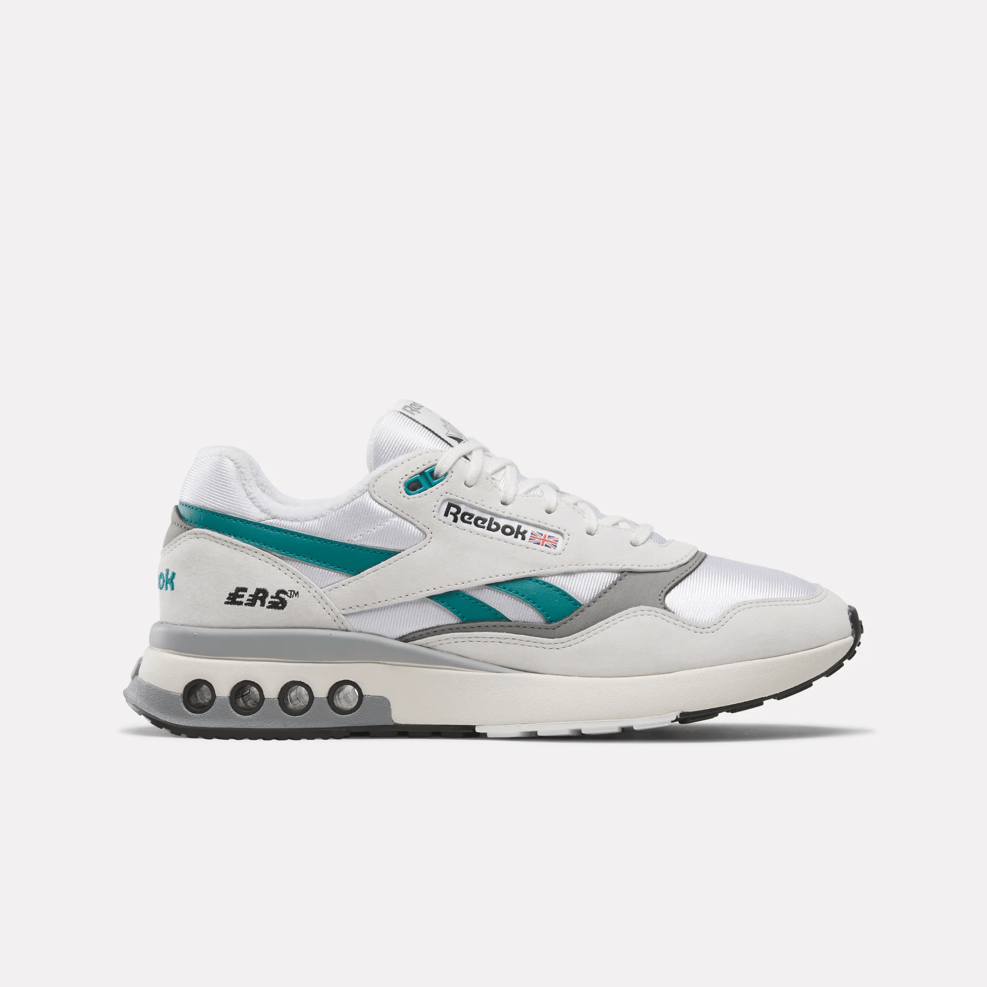 Barely Grey / White / Team Teal