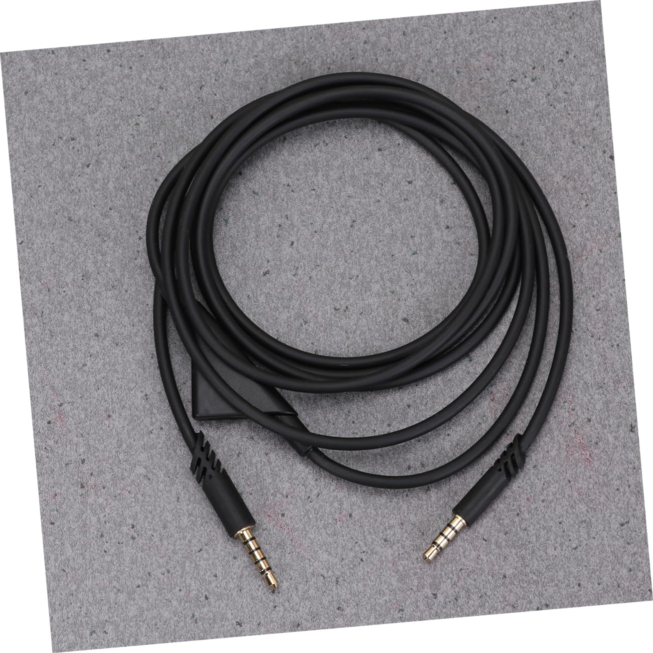 DOITOOL 2 Pack Replacement Gaming Headset Cable - 3.5mm Audio Wire for Headphones, Compatible with PS4, Xbox, PC - Black (Perfect for Gaming, Streaming & Online Meetings)