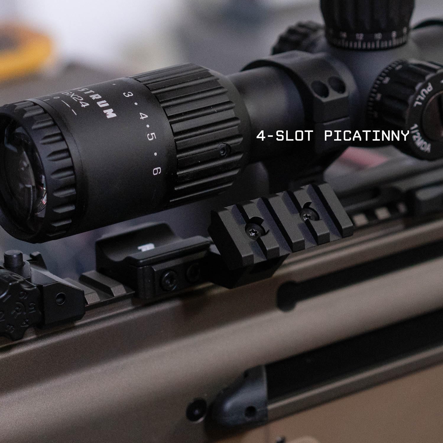 Montrum Canted Micro Red Dot Sight Mount - Picatinny Rail Compatible for AR15, Rifle & Shotgun | Perfect for Tactical Shooting, Hunting & Home Defense