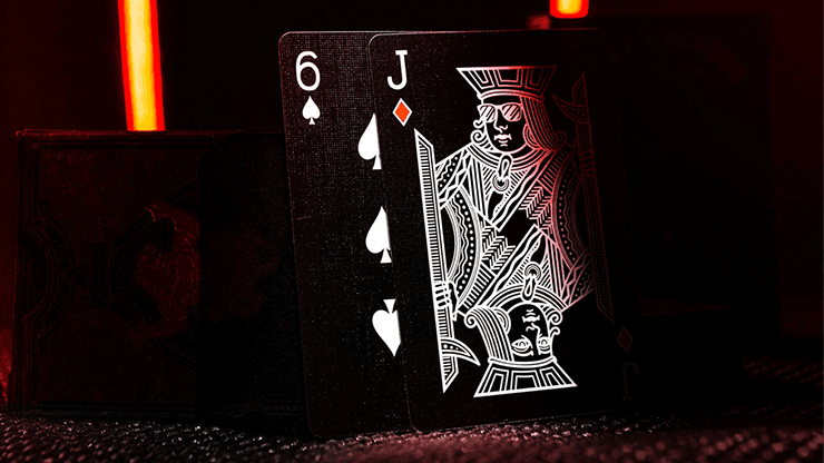 Ellusionist Black Anniversary Edition Playing Cards - Premium Magic Trick & Cardistry Deck for Performers & Collectors - Perfect for Close-up Magic, Card Flourishes, and Gifts
