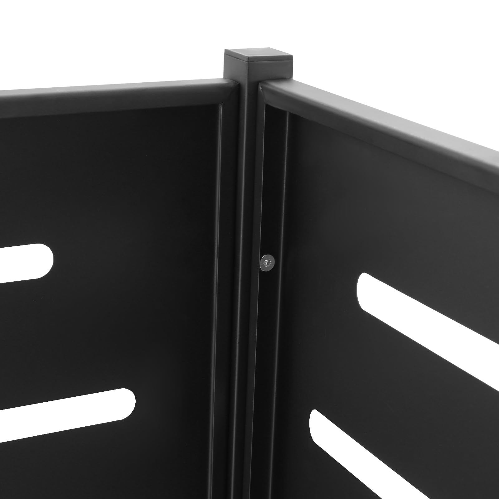 Black Iron Air Conditioner Privacy Fence - 48.03