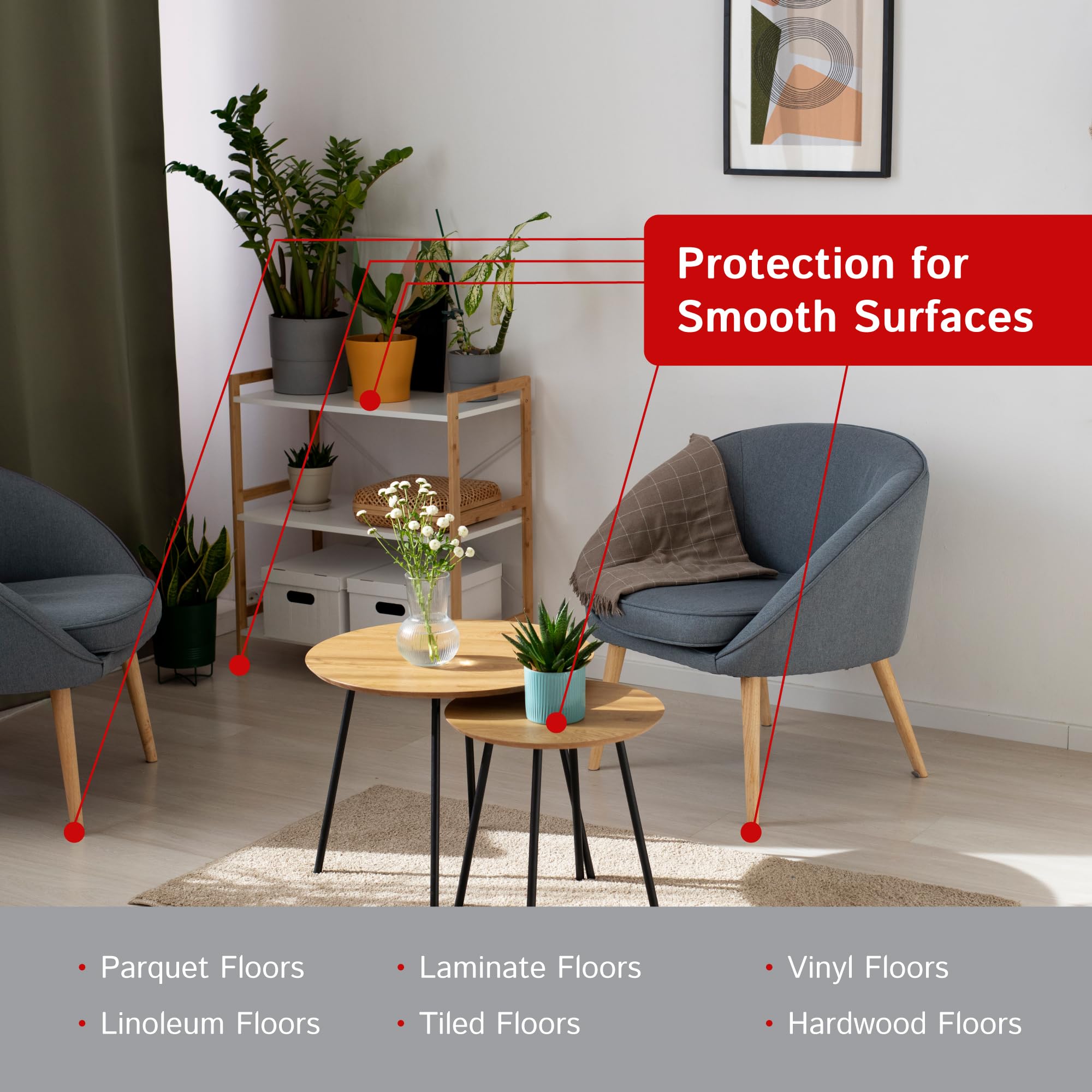 Heavy Duty Self-Adhesive Felt Pads 1 Inch Diameter - 1008 Pieces Furniture Sliders for Chairs, Tables & Floor Protection (Beige) | Perfect for Moving Furniture Safely & Preventing Scratches on Hardwood Floors