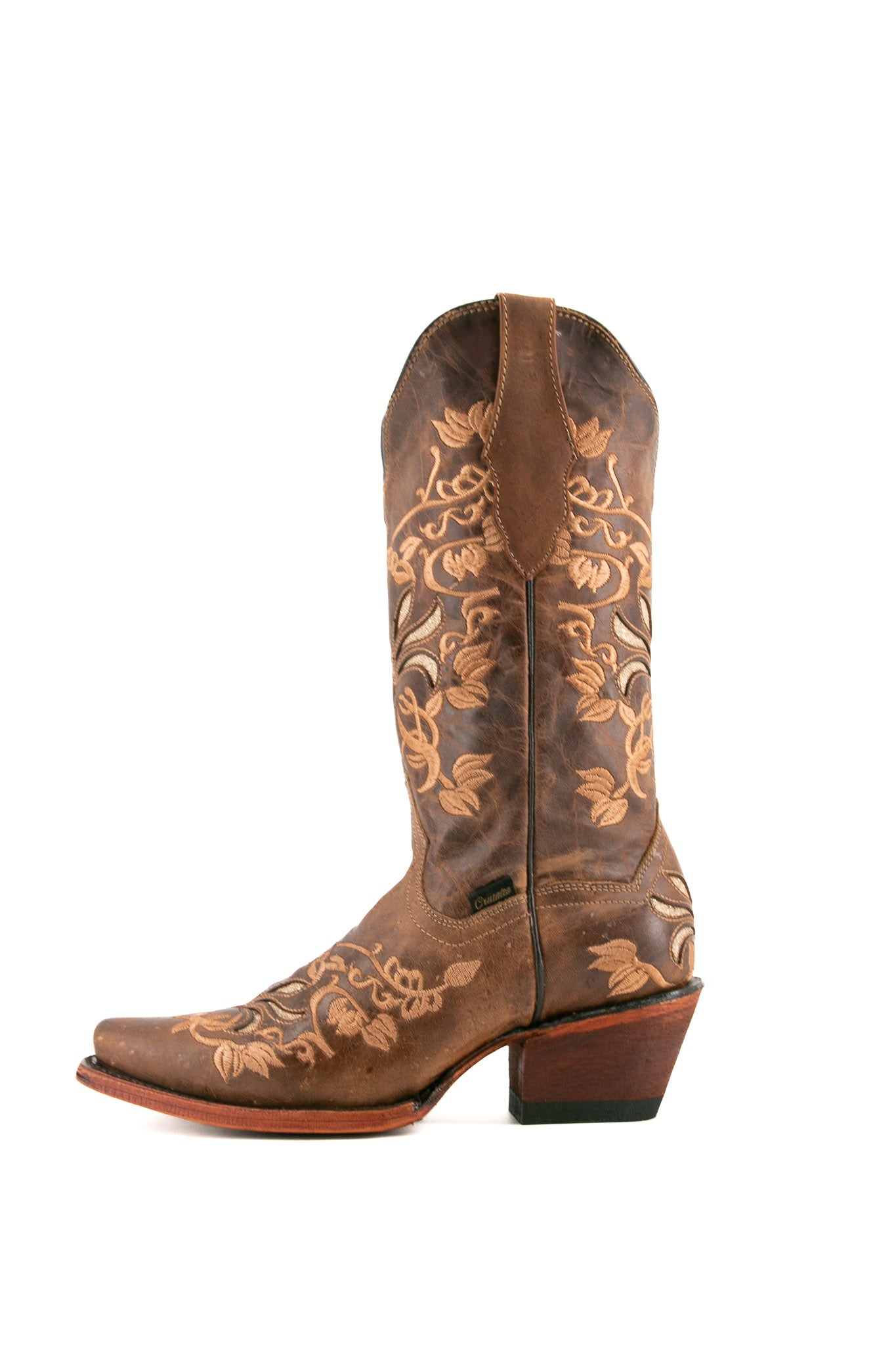 Stylish Autumn Snip Toe Cowgirl Boots for Women - Western Fashion Ankle Boots | Perfect for Fall Rides, Country Concerts & Casual Outfits