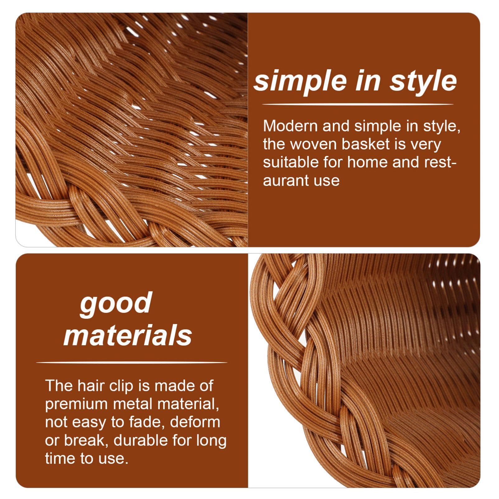 Homoyoyo Woven Wicker Cornucopia Basket - Natural Rattan Storage & Serving Platter for Thanksgiving Table Centerpiece | Fall Harvest Decor, Home Organization, Party Serving Tray