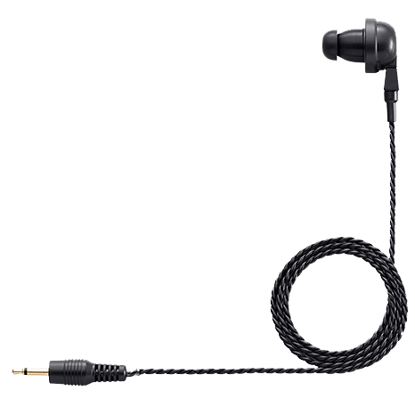 Icom EH15B Professional Noise-Isolating In-Ear Headphones with Mic - Perfect for Truckers, Aviation, Marine & Outdoor Communication