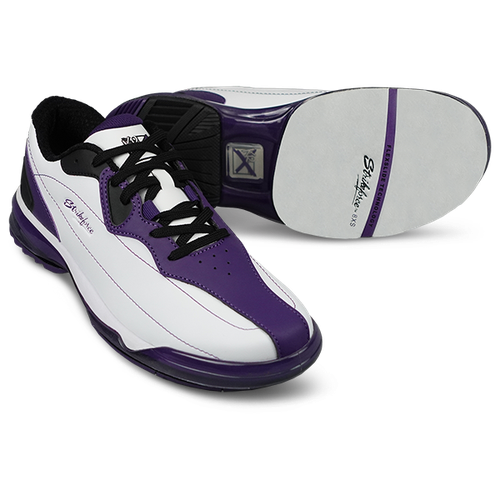 KR Strikeforce Dream White/Purple Right Hand Women's High Performance Bowling Shoes - Perfect for League Play & Tournament Competition