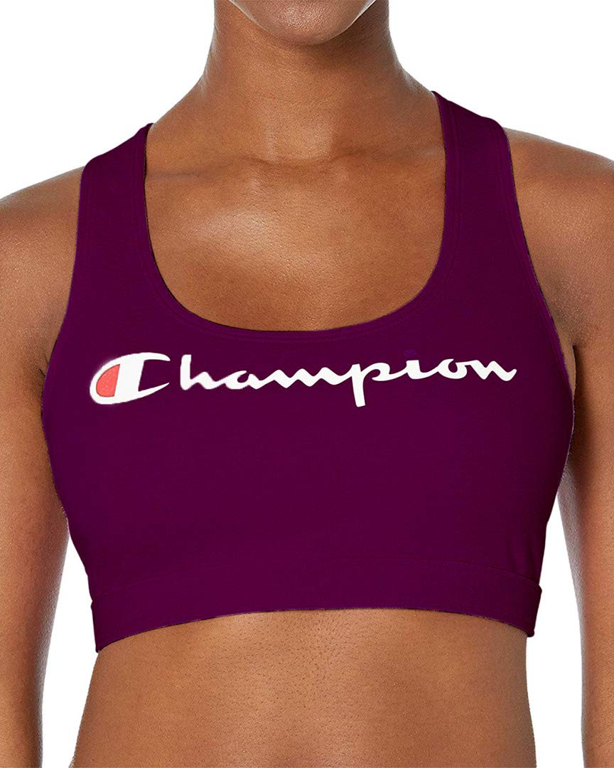 Champion Women's 029 Reissue Sports Bra - High Support Workout Bra for Running, Yoga & Gym - Breathable Comfort for Active Lifestyles