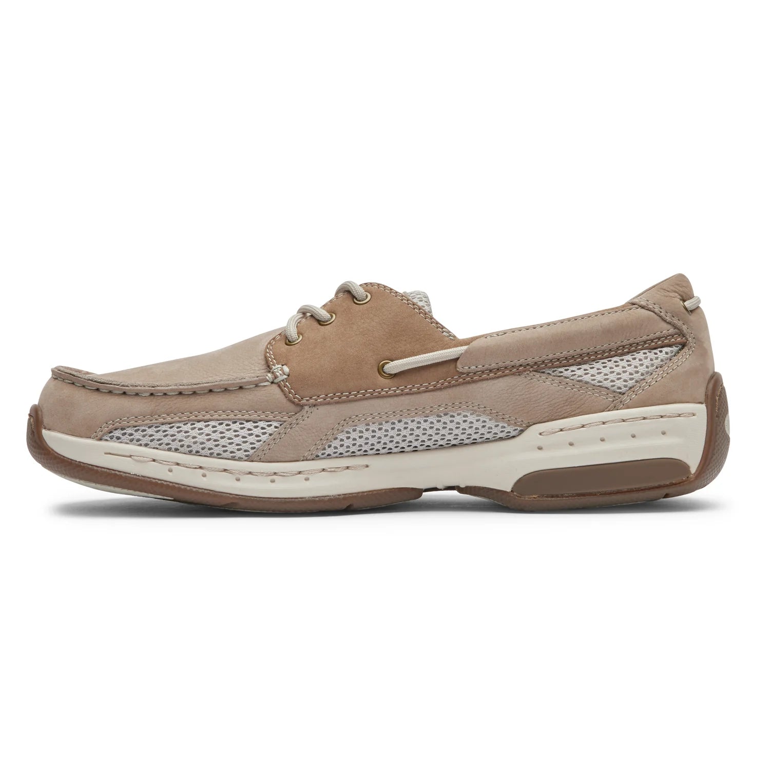 Dunham Captain Waterproof Boat Shoes for Men - Slip-Resistant Deck Shoes for Boating, Fishing & Outdoor Activities